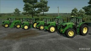 FS22 John Deere Tractor Mod: 6M Pack V1.2 (Image #2)