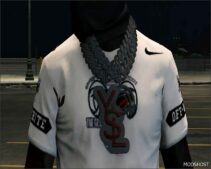 GTA 5 Player Mod: YSL Chain for MP Male V2.0 (Image #5)