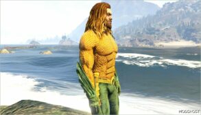 GTA 5 Player Mod: Aquaman! King of Atlantis!! (Image #2)