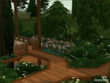 Sims 4 Mod: Rear Deck House (Image #5)