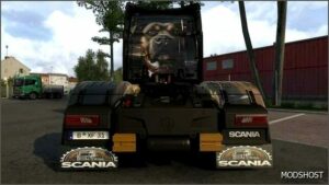 ETS2 Scania Part Mod: Truck Mudflaps 1.50 (Featured)