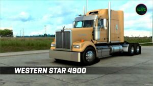 ATS Western Star Truck Mod: 4900SF V1.2 1.50 (Featured)