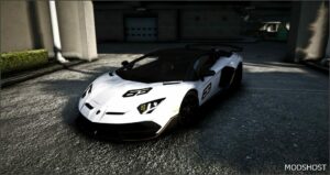 GTA 5 Lamborghini Vehicle Mod: Aventador SVJ 63 Anniversary Add-On | Lods | Fivem (Image #3)