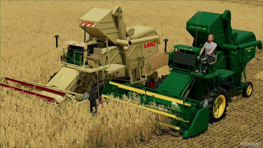 FS22 John Deere Combine Mod: Lanz MD250-S (Featured)