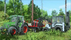 FS22 Forklift Mod: HMK 102B Backhoe Loader (Featured)