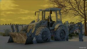 FS22 Forklift Mod: HMK 102B Backhoe Loader (Image #2)