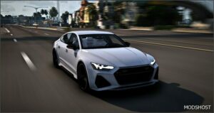 GTA 5 Audi Vehicle Mod: 2021 Audi RS7 Add-On | Lods | Fivem (Image #2)