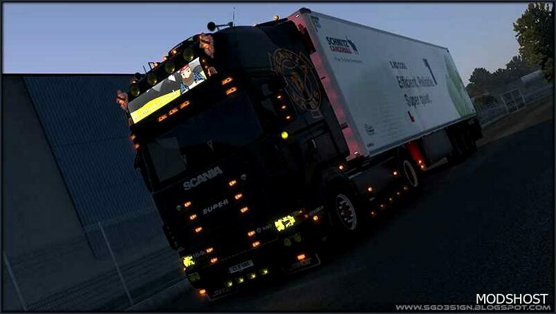 ETS2 RJL Part Mod: SGD RJL Scania Addons V1.3 (Featured)