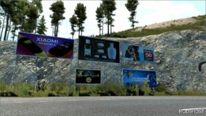 ETS2 Mod: Real Spanish Companies, GAS Stations, Mupis 1.50.0.41 (Image #5)