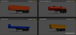 ETS2 Kamaz Mod: Off-Road Trailers Pack for Kamaz 8×1 1.50 (Image #2)