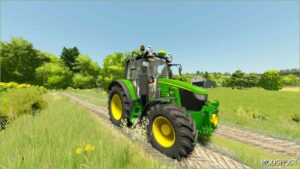 FS22 John Deere Tractor Mod: 6M Edit V1.1 (Featured)