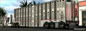 ATS Livestock Trailer Mod: Wilson Silverstar 53` Livestock/Cattle V1.1.9 (Image #2)