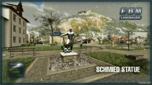 FS22 Placeable Mod: Blacksmith Statue (Image #5)