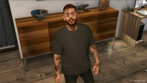 GTA 5 Player Mod: Post Malone | Add-On PED (Featured)