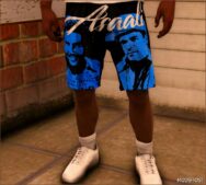 GTA 5 Player Mod: Asaali SS24 Cartel Shorts for MP Male (Image #4)