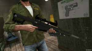 GTA 5 Weapon Mod: INS2 Barrett M107CQ V1.1 (Image #2)