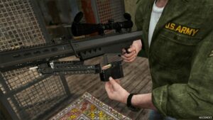 GTA 5 Weapon Mod: INS2 Barrett M107CQ V1.1 (Image #5)