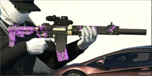 GTA 5 Weapon Mod: GAU 5A “Purple Yokai” CR | Utopia ART (Image #3)