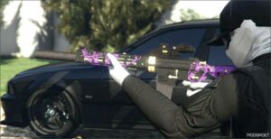 GTA 5 Weapon Mod: GAU 5A “Purple Yokai” CR | Utopia ART (Image #5)