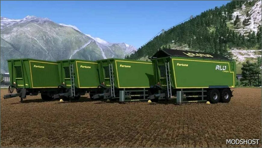 FS22 Fortuna Trailer Mod: Tandem (Featured)