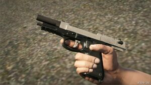 GTA 5 Weapon Mod: Renetti Custom from MW 2023 (Image #2)