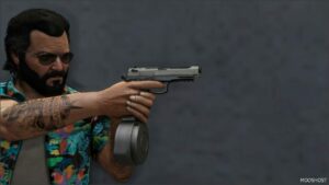 GTA 5 Weapon Mod: Renetti Custom from MW 2023 (Image #5)