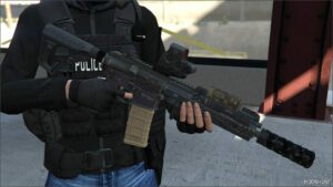 GTA 5 Weapon Mod: HK416A5 Replaces Carbinerifle MK2 (Image #2)