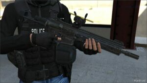 GTA 5 Weapon Mod: HK416A5 Replaces Carbinerifle MK2 (Image #3)