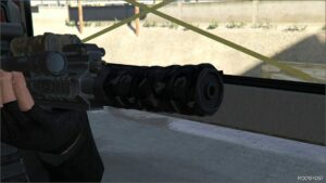 GTA 5 Weapon Mod: HK416A5 Replaces Carbinerifle MK2 (Image #5)