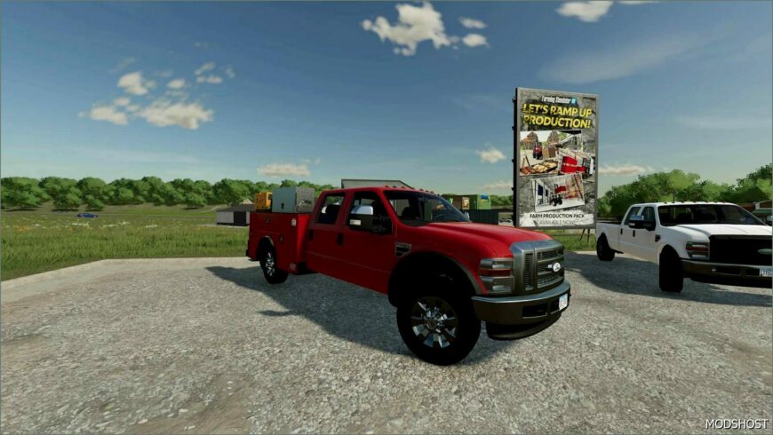 FS22 Ford Car Mod: 2008 Ford Superduty (Featured)