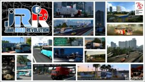 ETS2 ProMods Map Mod: Java Road Revolution for Promods V0.80B 1.50 (Image #2)