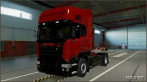 ETS2 Mod: Vabis Red R6 Skin 1.50 (Featured)