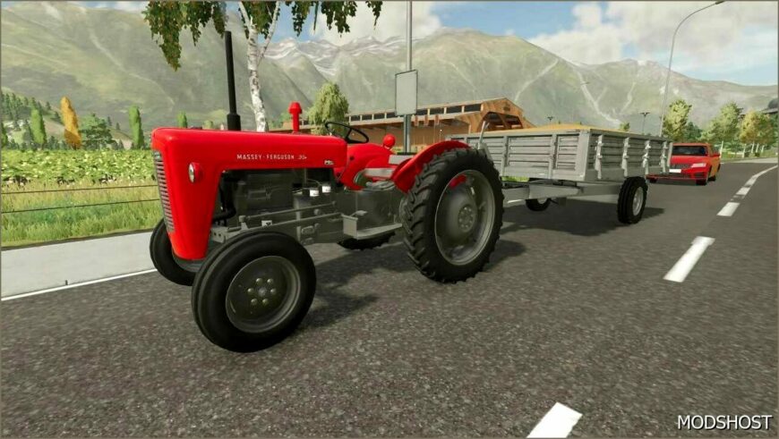 FS22 Massey Ferguson Tractor Mod: 35 4CYL (Featured)