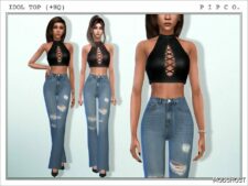 Sims 4 Everyday Clothes Mod: Idol TOP. (Featured)