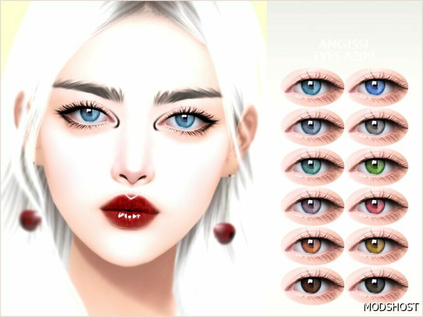 Sims 4 Mod: Eyes A209 (Featured)