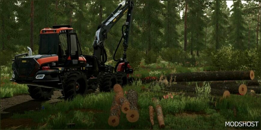 FS22 Ponsse Mod: Harvester Pack V1.1.0.1 (Featured)