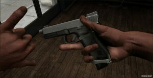 GTA 5 Weapon Mod: Glock 17 Gen5 Mos3 V Final (Image #3)