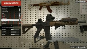 GTA 5 Weapon Mod: Ar15-Geissele SMR MK16 Sp/Replace (Image #2)