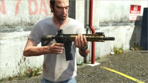 GTA 5 Weapon Mod: Ar15-Geissele SMR MK16 Sp/Replace (Image #3)