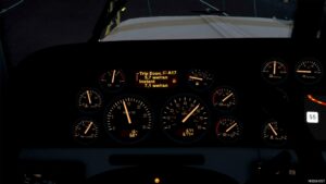 ATS Peterbilt Interior Mod: 389 Improved Dashboard V1.1 (Image #2)