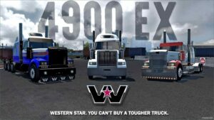 ATS Western Star Truck Mod: Outlaw’s Western Star 4900EX V1.1 (Featured)