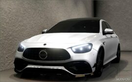 BeamNG Mercedes-Benz Car Mod: Mercedes Benz E-Class W213 2016-2023 Beta 0.32 (Featured)