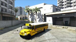 GTA 5 Vehicle Mod: 2020 IC CE School Bus Add-On | ELS (Image #2)