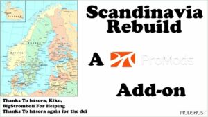 ETS2 ProMods Mod: Scandinavia Rebuild – A Promods Add-On (Image #2)