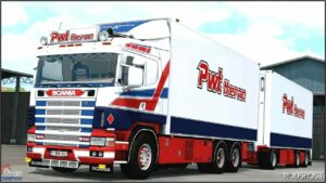 ETS2 Scania Truck Mod: 164G 580 + Trailer PWT Thermo V9.0 (Image #5)