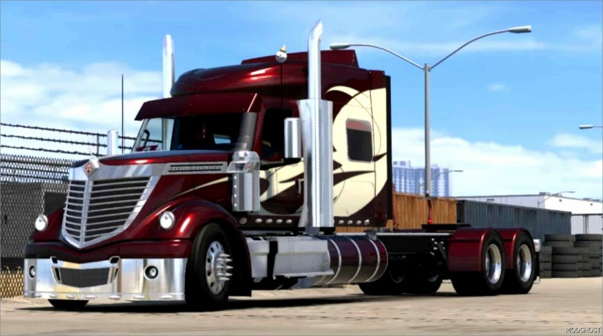 ATS International Truck Mod: Harley-Davidson International Lonestar V8.8 (Featured)