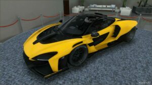 GTA 5 McLaren Vehicle Mod: Senna Drippy WB KIT (Featured)