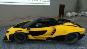 GTA 5 McLaren Vehicle Mod: Senna Drippy WB KIT (Image #2)