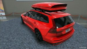 GTA 5 Volvo Vehicle Mod: V60 Polestar 2020 (Image #3)