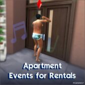 Sims 4 Mod: Apartment Events for Rentals (Featured)